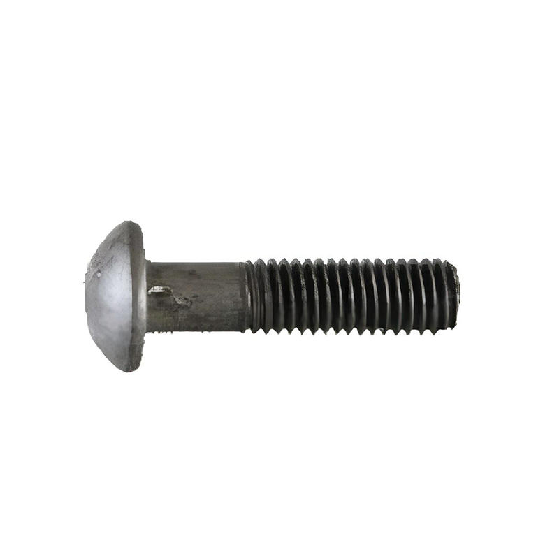 DIN607 半圆形家具螺栓，M8* 40，4.6 级钢制